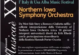 La locandina del concerto